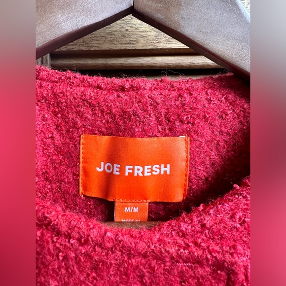 Joe Fresh Orange Red Winter Coat Size Medium - Picture 3 of 10
